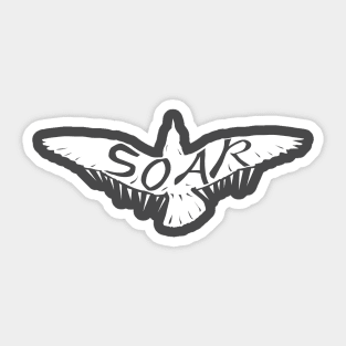 Soar Seagull Sticker